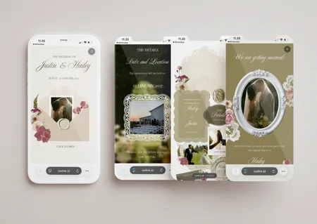 our wedding link preset Keepsake Wedding
