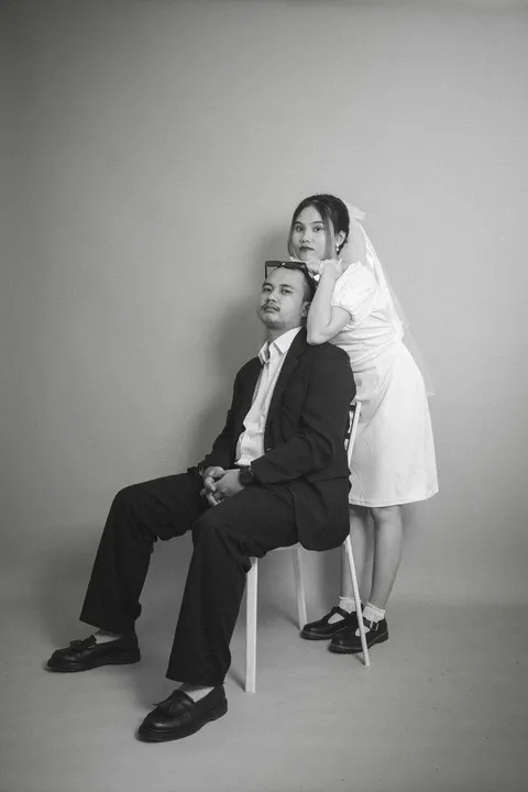 Foto sampul undangan Alfi & Pipit