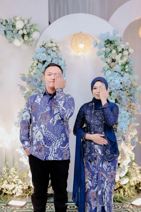Foto sampul undangan Intan & Andrey
