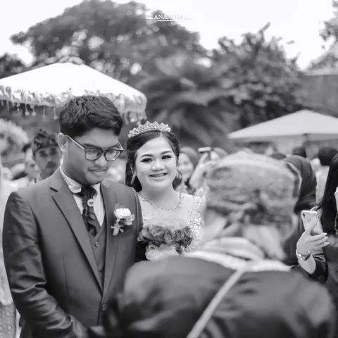 Foto sampul undangan Adam & Lia
