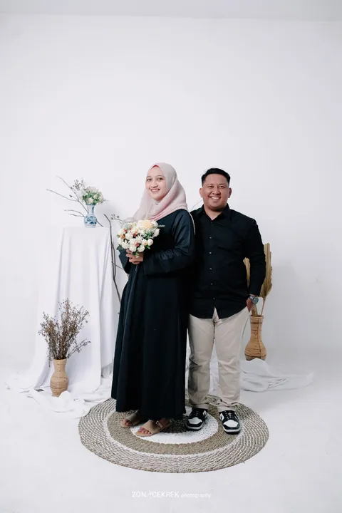 Foto sampul undangan Danti Pracoyo & Rizal Zulmi