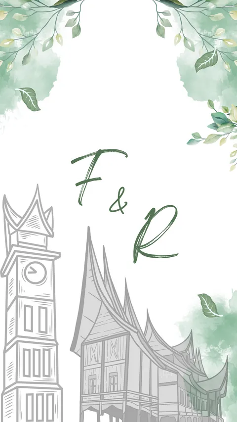 Foto sampul undangan Rama & Fahmi