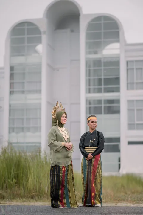 Foto sampul undangan Dika & Lina