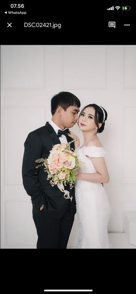 Foto sampul undangan Tata & Pute