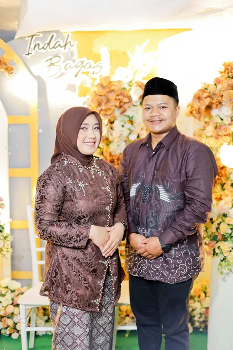 Foto sampul undangan Bagas & Indah