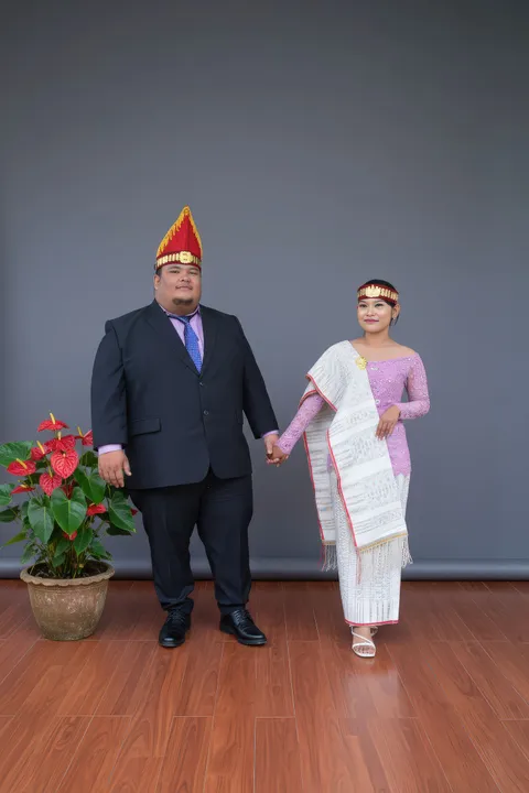 Foto sampul undangan Eva & Josua