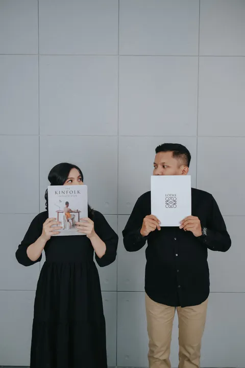 Foto sampul undangan Leli & Andre