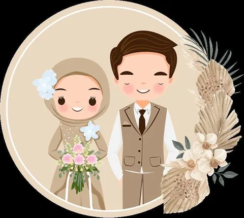 Foto sampul undangan Mbin & Neng