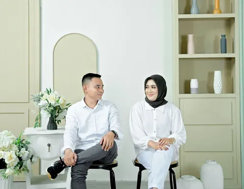 Foto sampul undangan Rian & Mita