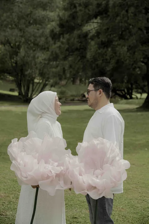 Foto sampul undangan Yogie & Virly