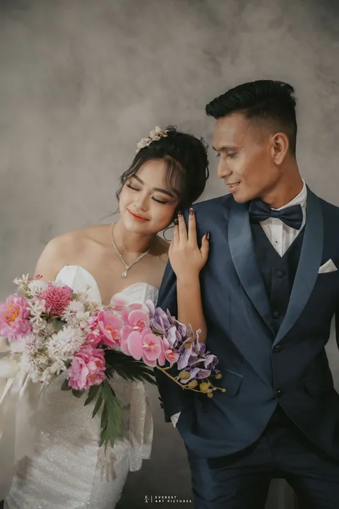 Foto sampul undangan Priskila & Wandy