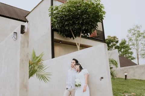 Foto sampul undangan Endang & Eko