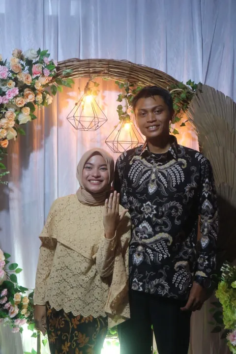 Foto sampul undangan Tiara & Khoirul