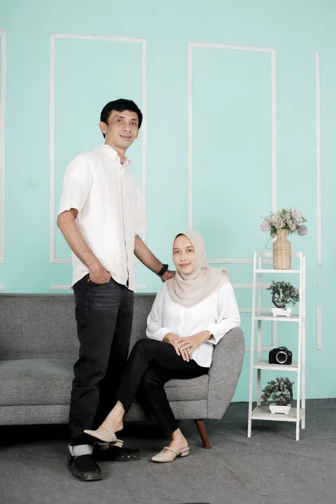 Foto sampul undangan Deris & Irma