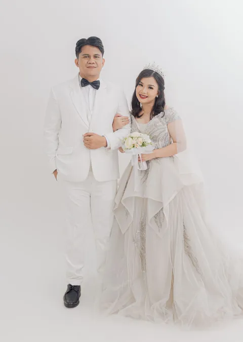 Foto sampul undangan Agnes & Jhon