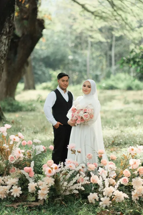 Foto sampul undangan Nita & Farid