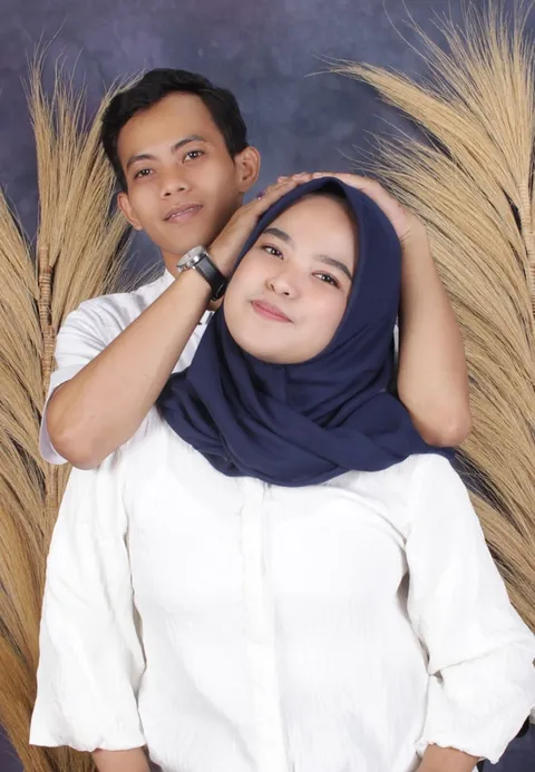 Foto sampul undangan Maria & Gunawan