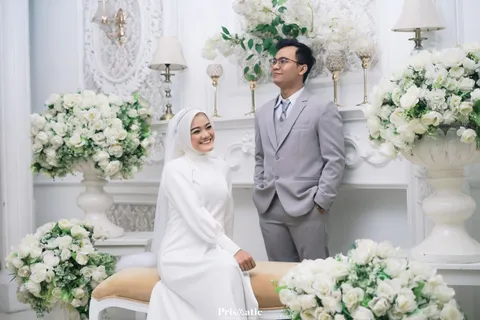 Foto sampul undangan Syifa & Rizky