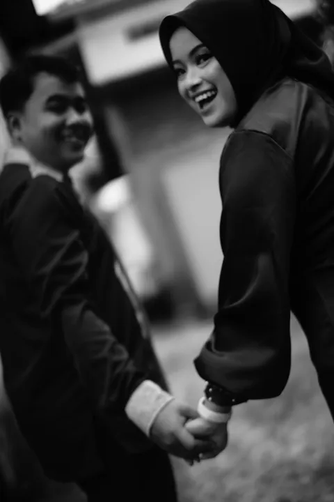 Foto sampul undangan Alam & Fanny