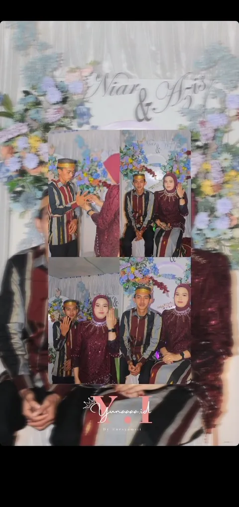 Foto sampul undangan Icha & Heri