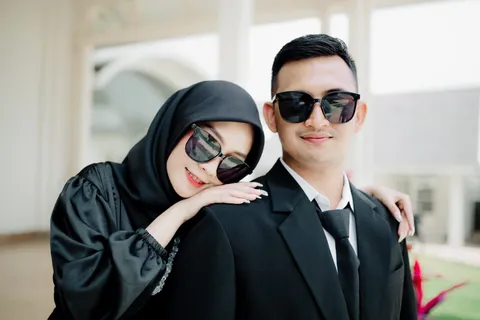 Foto sampul undangan Nita & Bram