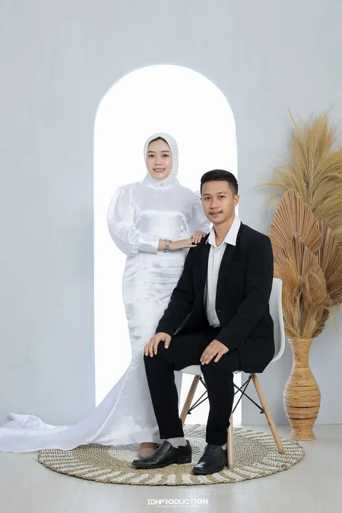 Foto sampul undangan Nurul & Jalal