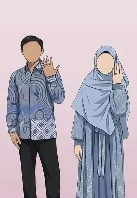 Foto sampul undangan Wahyu & Nadia