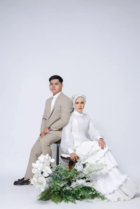 Foto sampul undangan Sandi & Anriyani