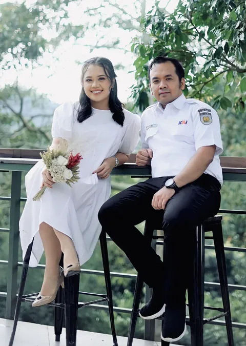 Foto sampul undangan Karina & Noval