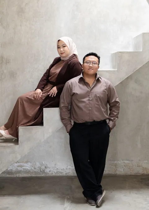 Foto sampul undangan Fandi & Sely