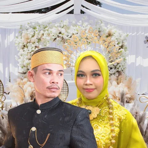 Foto sampul undangan Nunu & Arfah