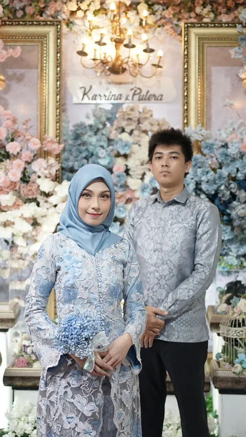 Foto sampul undangan Putera & Karrina