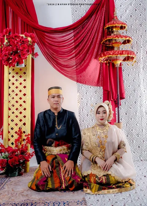 Foto sampul undangan Edwin & Fitri