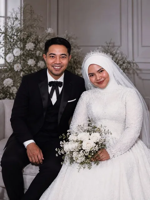 Foto sampul undangan Devi & Ronald