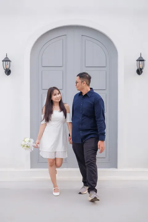 Foto sampul undangan Yulius & Vania