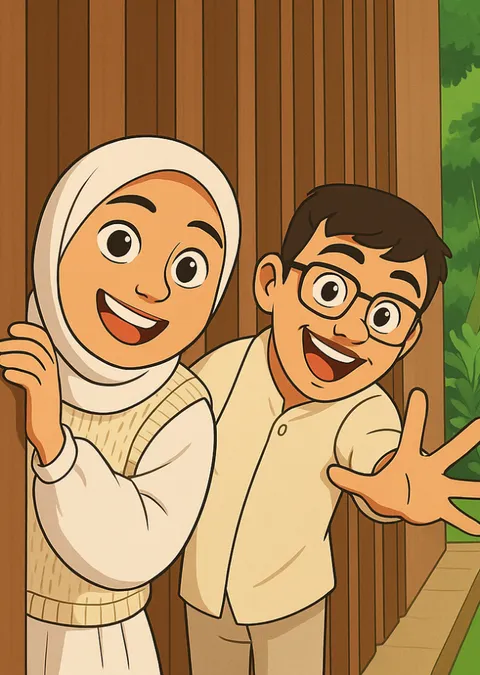 Foto sampul undangan Akbar & Dinda