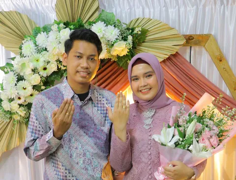 Foto sampul undangan Aqil & Mita