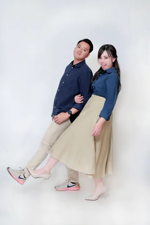 Foto sampul undangan Venly & Samuel
