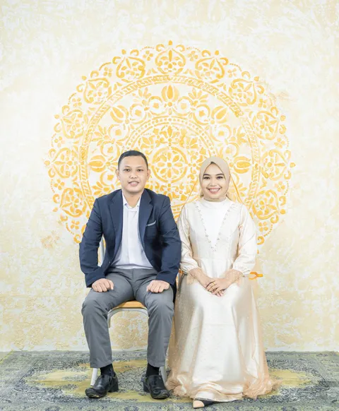 Foto sampul undangan Lukman & Putri