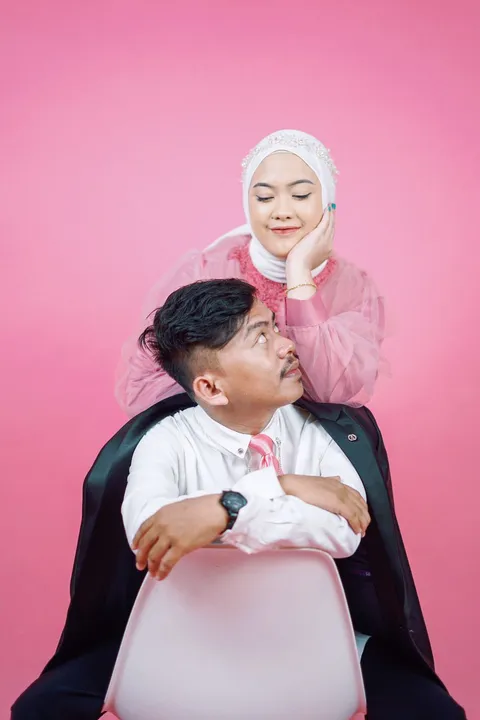 Foto sampul undangan Apri & Rahmat