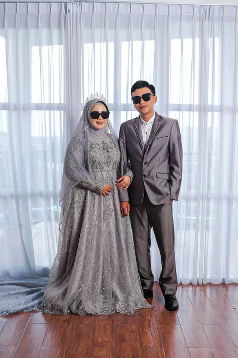 Foto sampul undangan Anne & Alfian