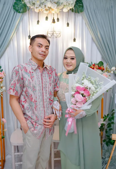 Foto sampul undangan Alif & Dwi