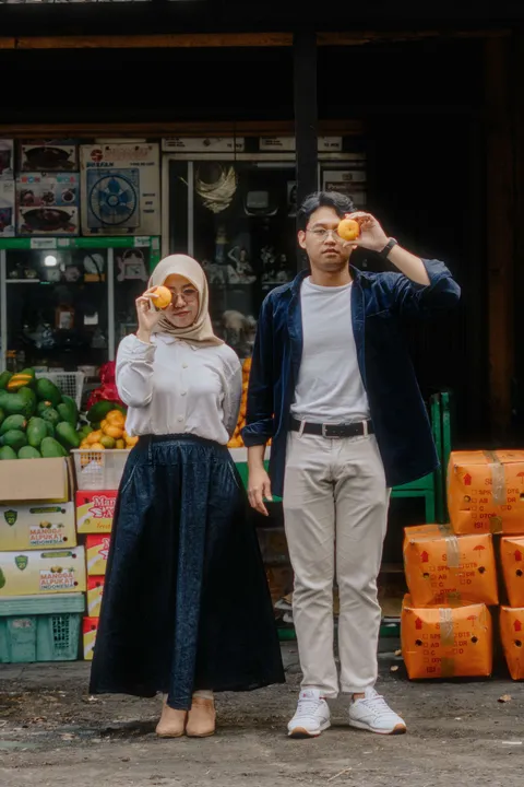 Foto sampul undangan Bram & Tsara