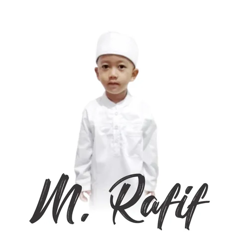Foto sampul undangan Khitan M.Rafif