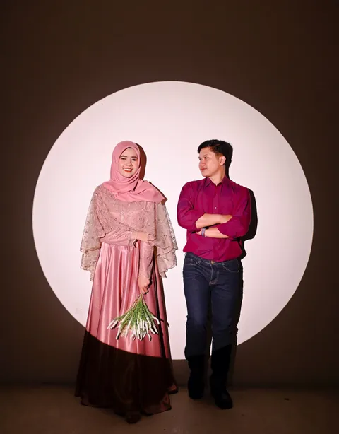 Foto sampul undangan Angga & Fathiah