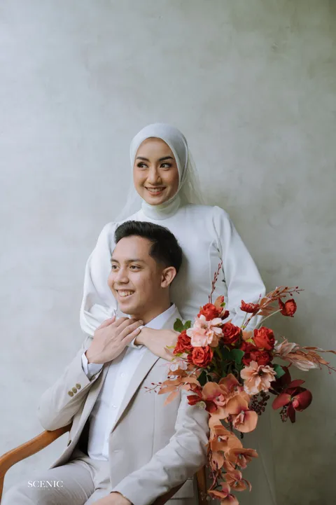 Foto sampul undangan Reyhan & Fitri