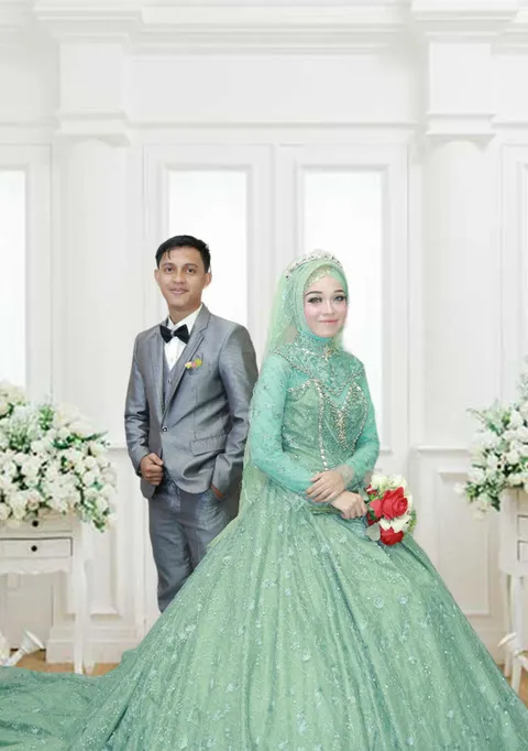 Foto sampul undangan Tiya & Anto