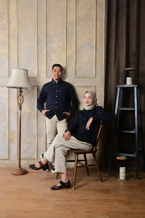 Foto sampul undangan Asma & Baim
