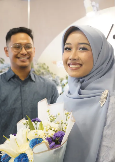 Foto sampul undangan Jefrie & Daariin