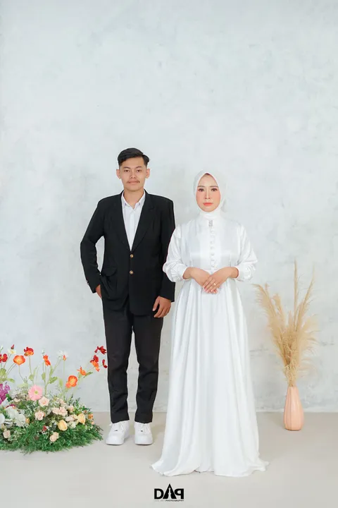 Foto sampul undangan Arif & Ima